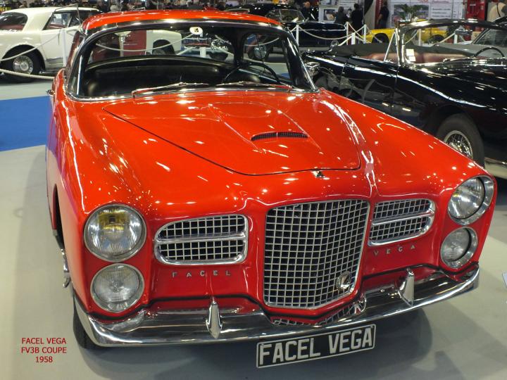 FACEL VEGA : LES MODELES 8 CYLINDRES