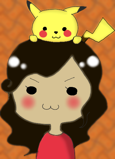 • Autoportrait fanart pikachu ! 