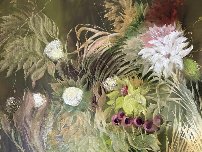 Peinture de ; Ludmila Budanov  peintre chypriote