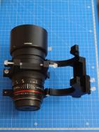samyang,135,F:2,bracket,vixen dovetail,fast release photo