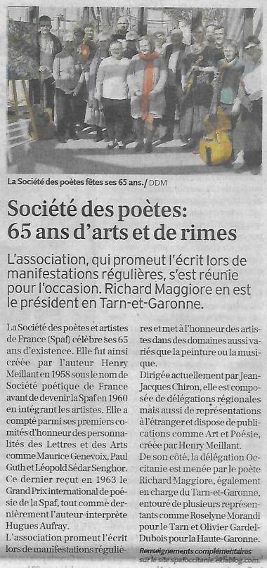 65 ANS DE LA SPAF