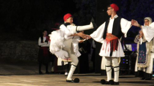 Le balcon posé sur la mer (41-2) à Χίος. Le balcon dansant 7. Θράκη, Μακεδονία, Eύβοια