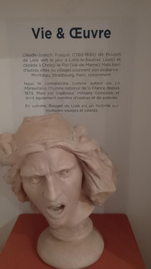 Visite de la maison natale de Rouget de Lisle, séjour camping-car