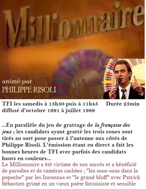 Nostalgiques ? le millionnaire
