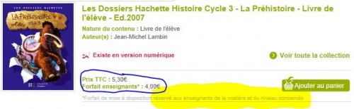 Chéquier réduction PES