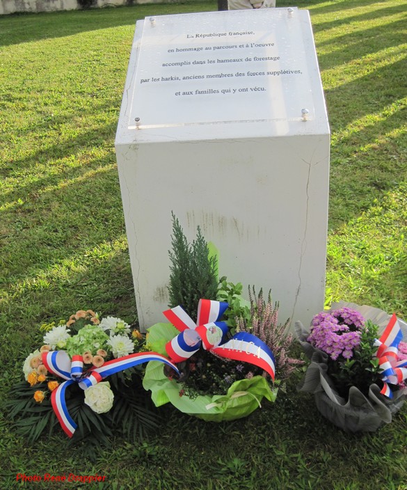 Un hommage  a été rendu aux Harkis de Vanvey-sur-Ource...