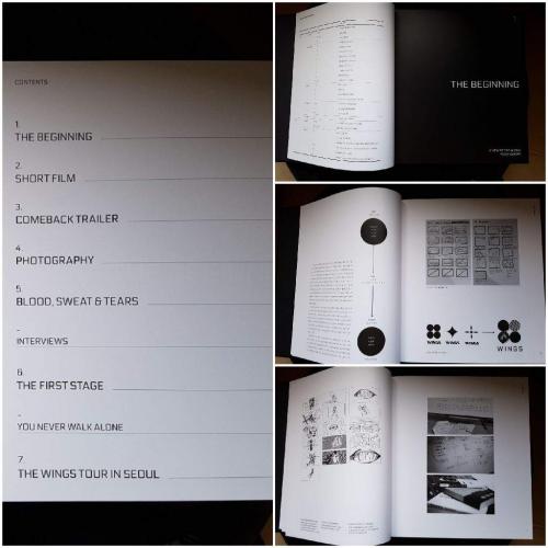 BTS Wings Concept Book