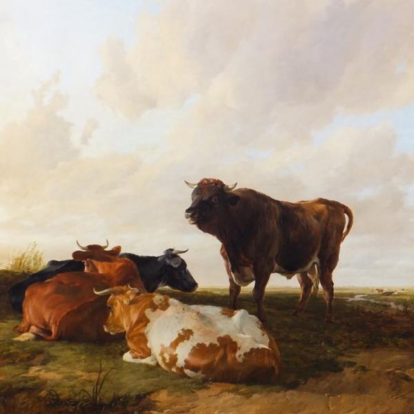 Peinture de :Thomas Sidney Cooper 