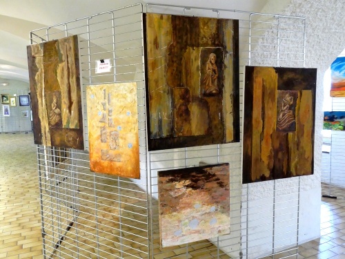 Souvenirs du troisième Salon des Peintres des Amis du Châtillonnais, mai 2012...