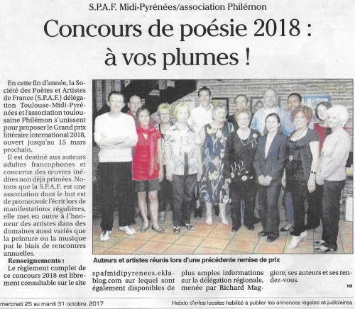 AUTOUR DU CONCOURS