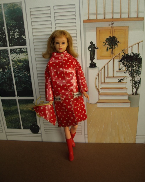 Barbie vintage : Francie - Polka Dots 'n Raindrops 