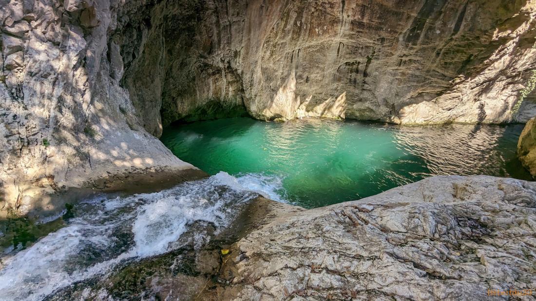 une cascade à Sospel 
