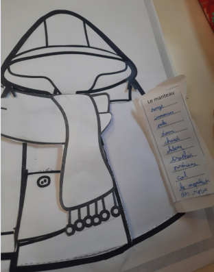 Le Manteau : lapbook du coeur 