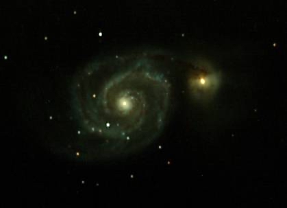 Une supernova dans la galaxie M51