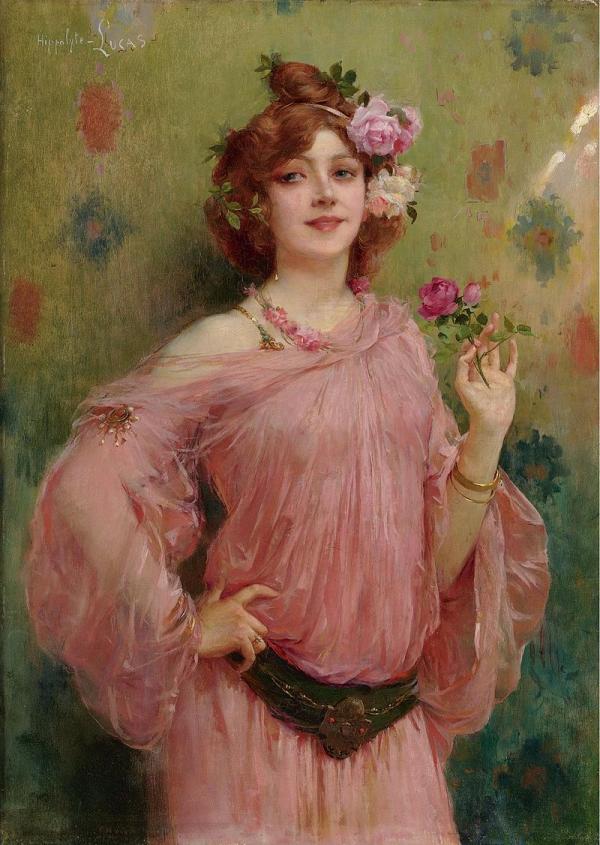Peinture de :Marie-Félix-Hippolyte Lucas 