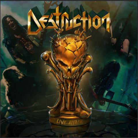 DESTRUCTION - Les détails du nouveau Blu-ray/CD live Live Attack ; "Mad Butcher" Clip Live