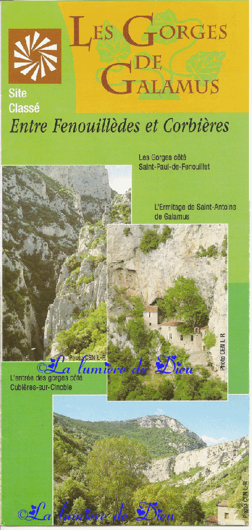 Saint-Paul de Fenouillet : L'ermitage Saint-Antoine de Galamus