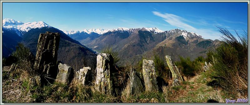 Le sentier aux "Pierres Levées" - Canejan - Val d'Aran - Catalogne - Espagne