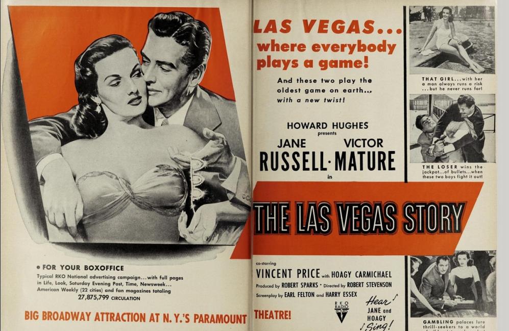 THE LAS VEGAS STORY BOX OFFICE USA 1952