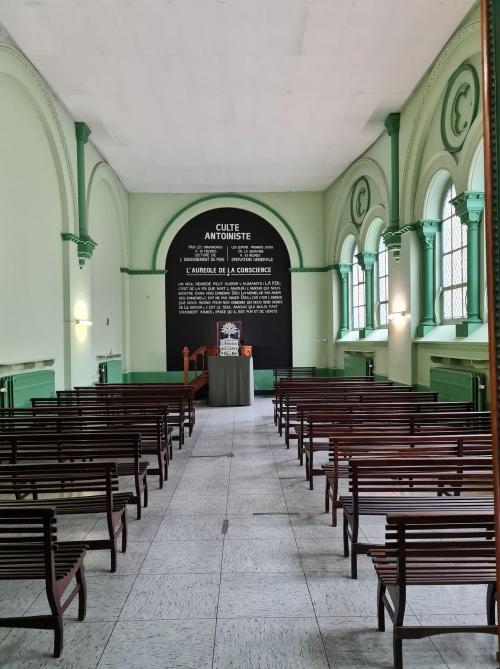 Temple de Liège Hors-Château (intérieur)(photo de Frère Bruno)