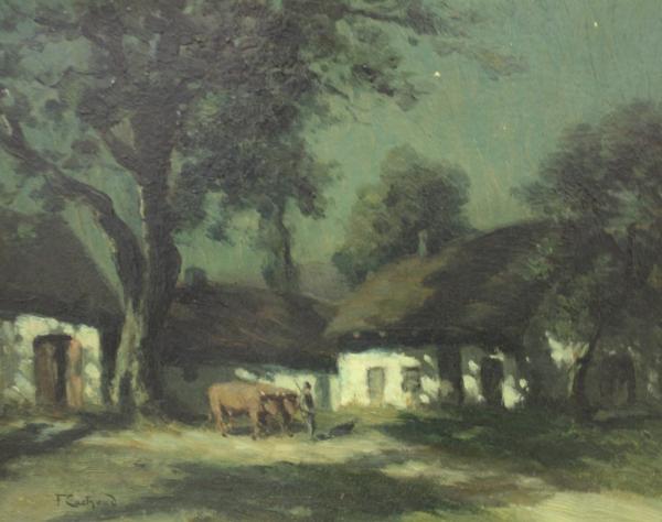 Peinture de : François-Charles Cachoud