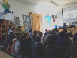 Témoignage à l'école Ste Marie à Mazé 23/02/18