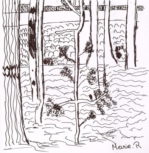 Tom et Marie, graffeurs