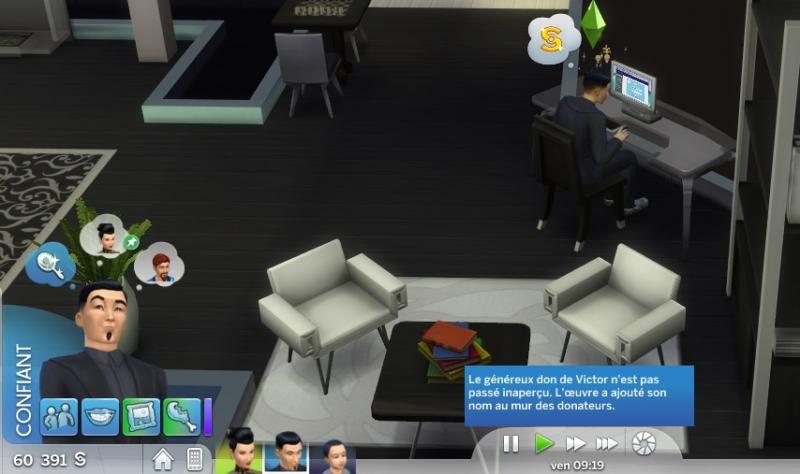 Semaine 2 (S1) - Quartier San Myshuno - Foyer Feng