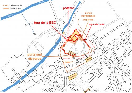 LES REMPARTS DE CREULLY (Calvados)