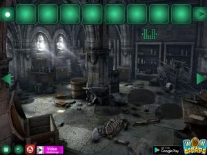 Jouer à Friends rescue from skeleton