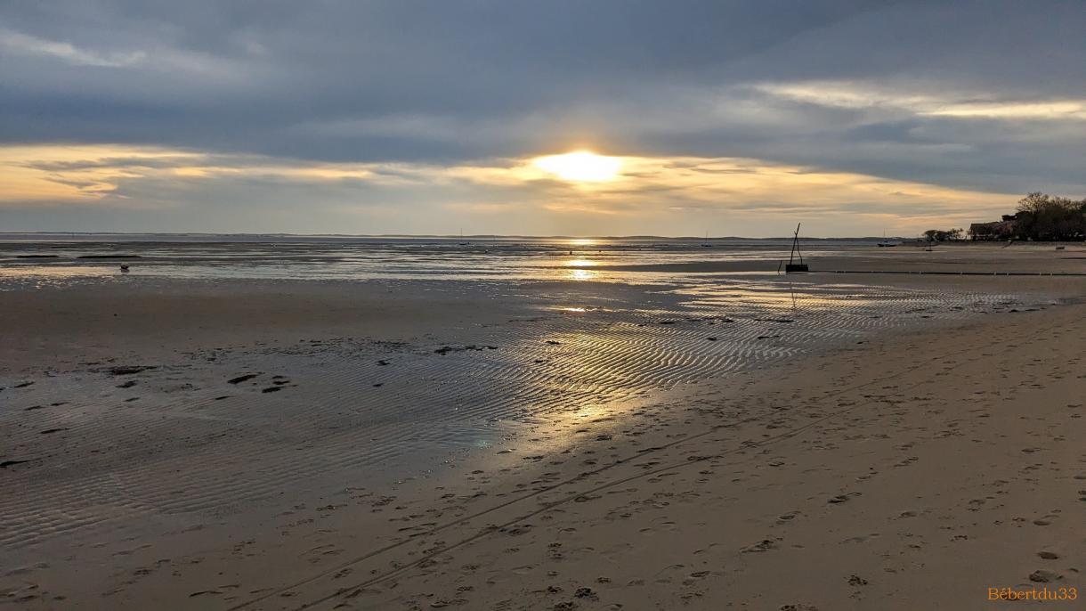 coucher de soleil à ...