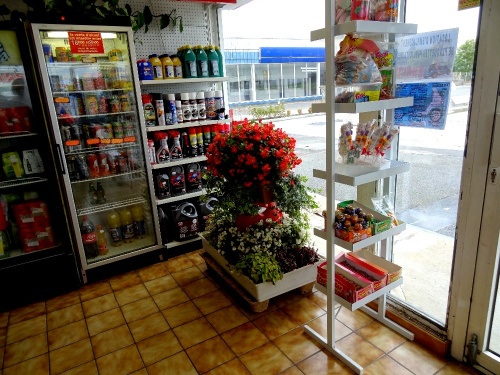 Toujours des fleurs à la Station Avia !