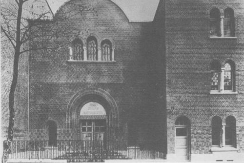 Temple de Lille (noir et blanc)