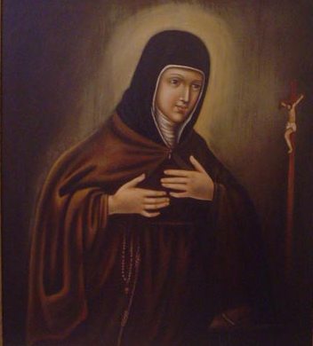 Sainte Camilla Battista Varano, sœur clarisse fondatrice du monastère de Camerino († 1524)