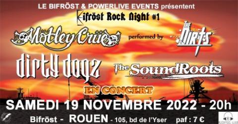 BIFRÖST ROCK NIGHT #1 - 19 Novembre 2022 - ROUEN "Bifröst"