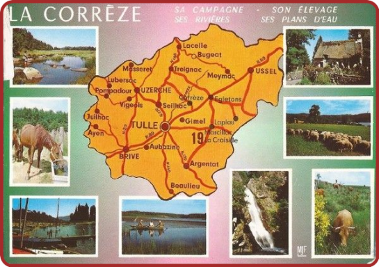 ╰⊱♥⊱╮ღ꧁ Département 19  ꧂ღ╭⊱♥≺