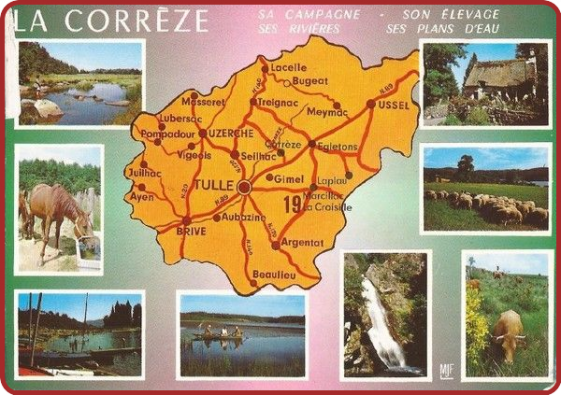 ╰⊱♥⊱╮ღ꧁ Département 19  ꧂ღ╭⊱♥≺