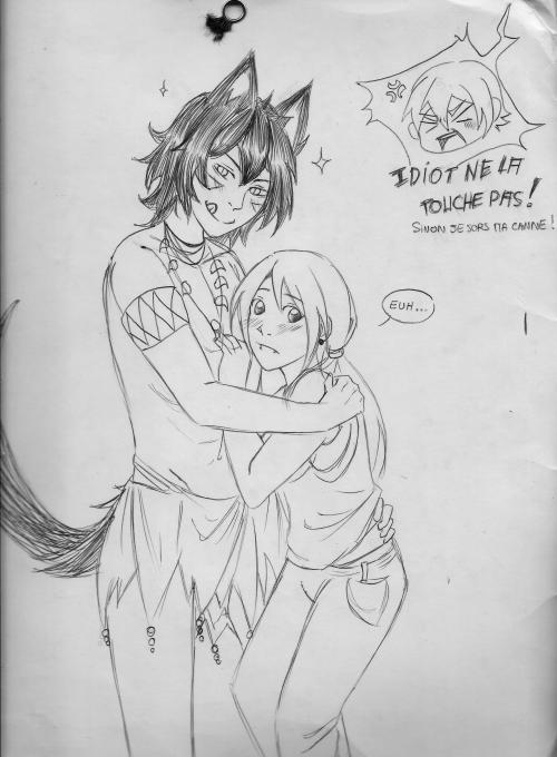 Personnages Urufu et Elise dans "Urufu"