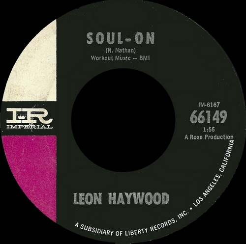 Leon Haywood : Album " The Mellow , Mellow Leon Haywood " Galaxy Records 8206 [ US ]