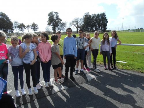 Entraînements pour le cross cantonal