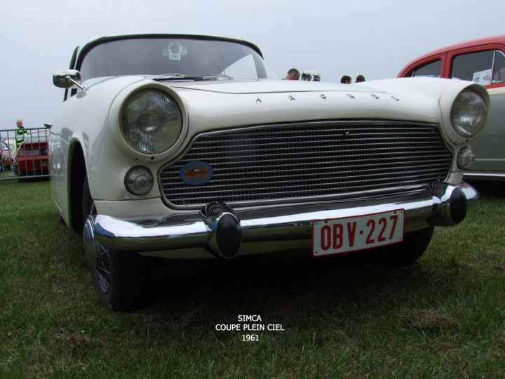 SIMCA ARONDE : COACHES, COUPES ET CABRIOLETS
