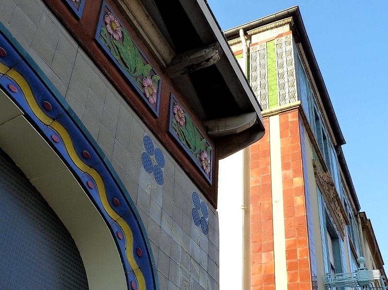 L'immeuble Villeroy & Boch rue Charles Pêtre à Metz...