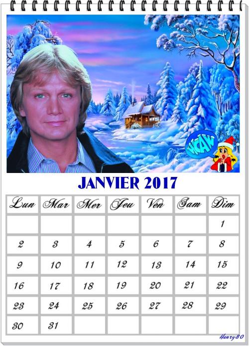 MES CALENDRIERS DU MOIS 