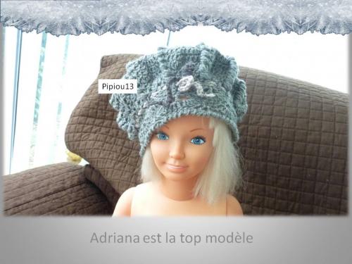 Chapeau au crochet vu  et réalisé..