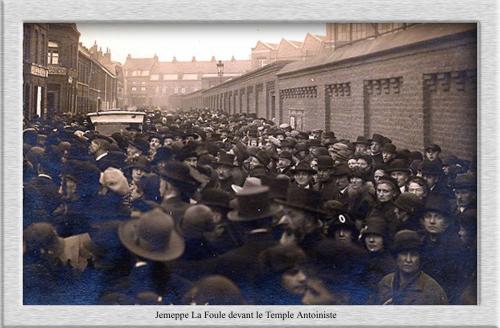 Hellemmes - Photo carte - La foule