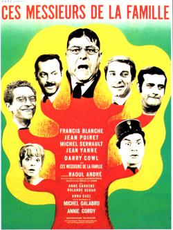 CES MESSIEURS DE LA FAMILLE BOX OFFICE FRANCE 1968 