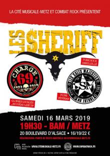 Les Shériff, Charge 69 et Les Sales Majestés - La BAM (Metz)