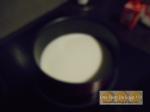 Crème dessert au chocolat blanc et à la vanille