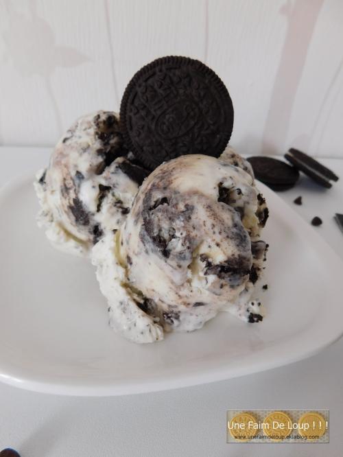 Crème glacée Oreo