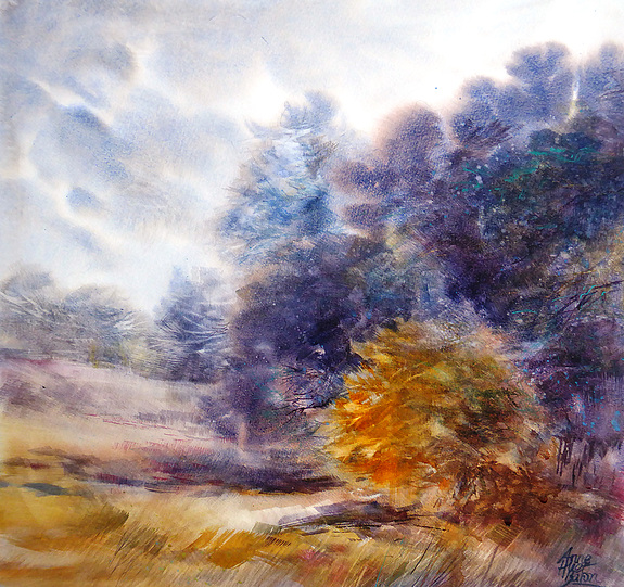 Peinture d' Anne Huet Baron